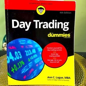Book. Day Trading for Dummies. Learning made easy.